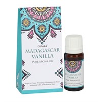 Set of 12 Goloka Madagascar Vanilla Fragrance Oils