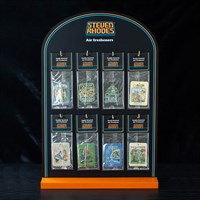 Set of 144 Air Fresheners by Steven Rhodes on Display