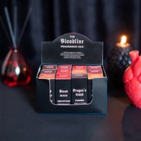 Set of 12 The Bloodline Fragrance Oils in Display