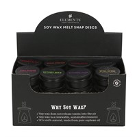 Set of 32 Gothic Soy Wax Snap Discs
