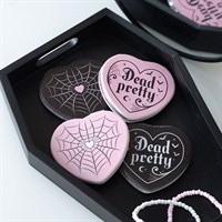 Set of 12 Pretty Deady Compact Mirrors in Display
