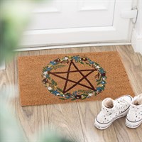 Paillasson « Couronne du solstice » naturel