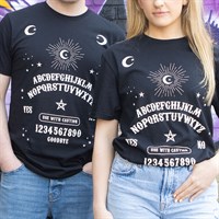 Black Talking Board Unisex T-shirt Size L