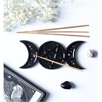 Spellbound Secrets Triple Moon Incense Stick Holder