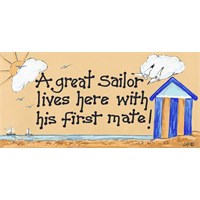 A Great Sailor Lives Here