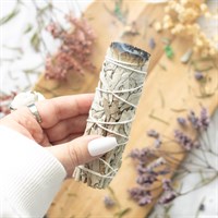 10cm Small White Sage Smudge Stick Wand