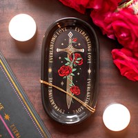 Rose and Sword Trinket Dish
