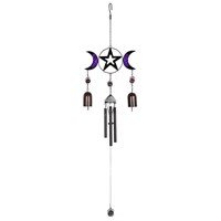 Triple Moon Windchime with Bells