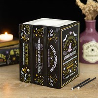 Witch's Apothecary Book Shaped Oil Burner and Wax Warmer