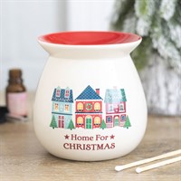 Brûleur à huile et chauffe-cire « Home for Christmas »