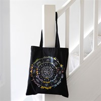 Wheel of the Year Polycotton Tote Bag