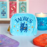 Zodiac Zest Taurus Velvet Pouch