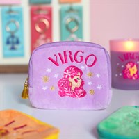 Zodiac Zest Virgo Velvet Pouch