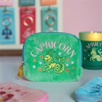 Zodiac Zest Capricorn Velvet Pouch
