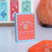 Zodiac Zest Aquarius Mini Notebook