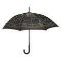 Black Astrology Wheel Umbrella