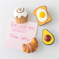 Brunch Club-koelkastmagneetset