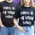 Black is My Happy Colour Unisex T-shirt Size M