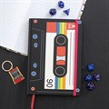 Retro Cassette Tape A5 Notebook