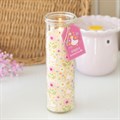 Daisy &  Duck Print Vanilla Tube Candle