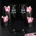 Set of 2 Dead Thirsty Champagne Flutes