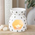 All Over Bee Print Oil Burner