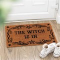 Natural The Witch Is In Doormat