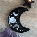Coupelle décorative en forme de croissant de lune