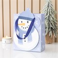 Snowman Shaped Gift Bag
