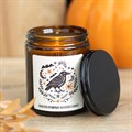 Frightful Folk Raven Toasted Pumpkin Scented Candle