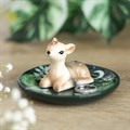 Green Fawn Trinket Dish
