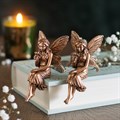 Set of 2 Fairy Shelf Sitter Ornaments