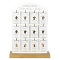 Little Angel Sentiment Pin Badges Display