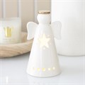 Small LED Light Up Angel Decoration with Star