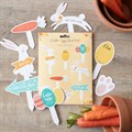 Easter Egg Hunt Cardboard Sign Kit