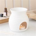 Woven Basket Effect Oil Burner and Wax Warmer