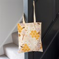 Honey Bee Print Tote Bag