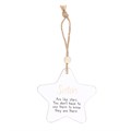 Sisters Hanging Star Sentiment Sign