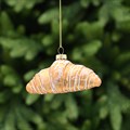 Croissant Glass Hanging Decoration