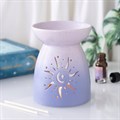 Purple Sun Cut Out Oil Burner