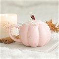 Set de taza y calcetines «Calabaza rosa»