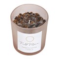 Full Moon Eucalyptus Crystal Chip Candle