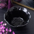 Black Rose Trinket Dish