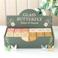 Set of 16 Butterfly Pocket Charms in Display