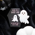 Set of 24 Resin Ghost Hug Tokens in Display