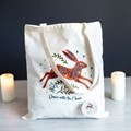 Bolso tote «Liebre saltarina»
