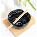 Spellbound Sky Noodle Bowl and Chopsticks Set