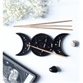 Spellbound Secrets Triple Moon Incense Stick Holder