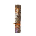 9in Ritual Wand Smudge Stick with Rosemary, Palo Santo and Aventurine