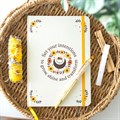 Bee Radiant Intention Journal with Citrine Pen